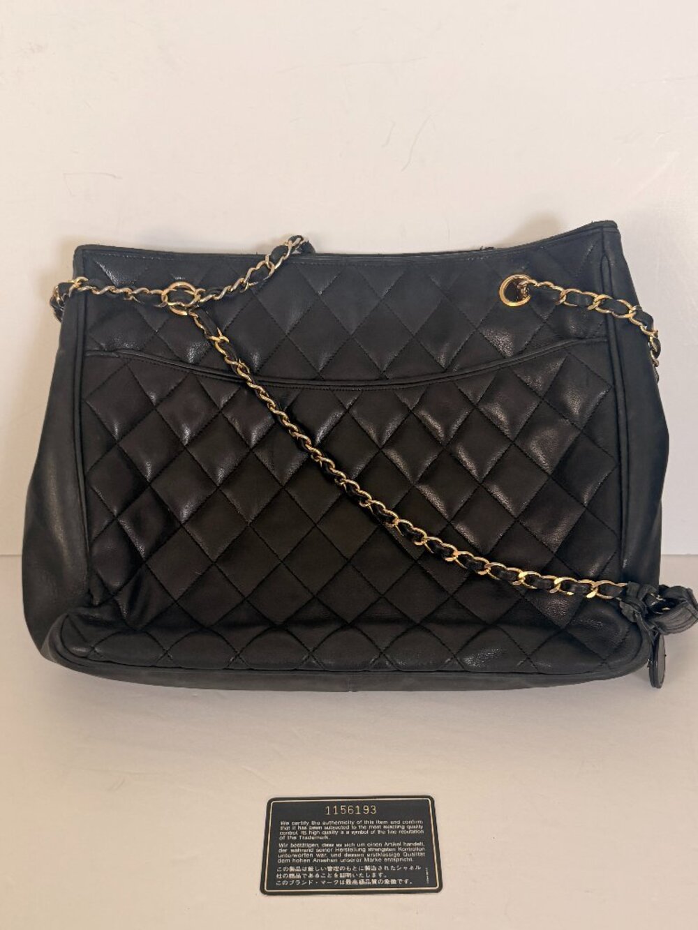 CHANEL MATELESSÉ LAMBSKIN SHOULDER BAG, LAGERFIELD CLASSIC TOTE 90s, Under $1200